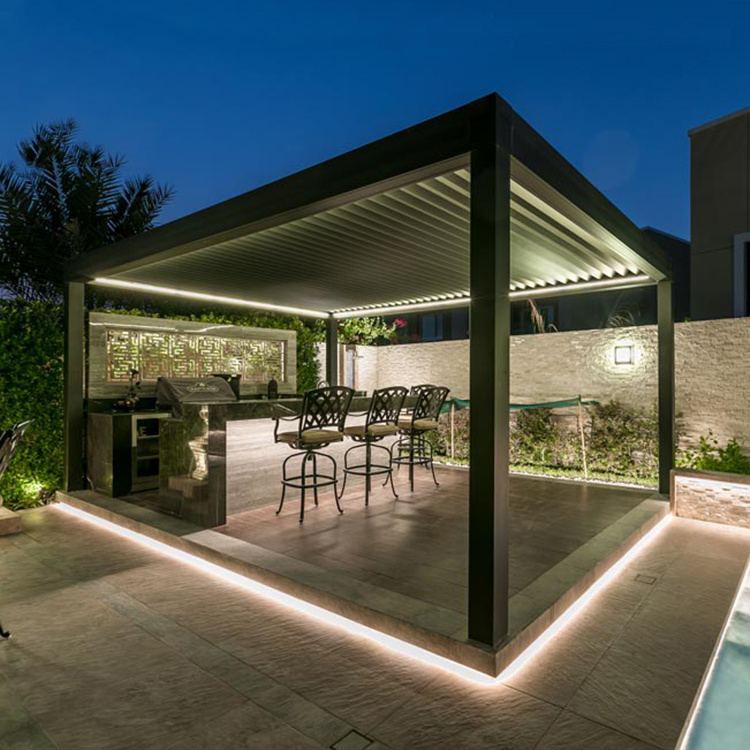 modern hotel furniture outrdoor patio pergola waterproof aluminum gazebo.jpg